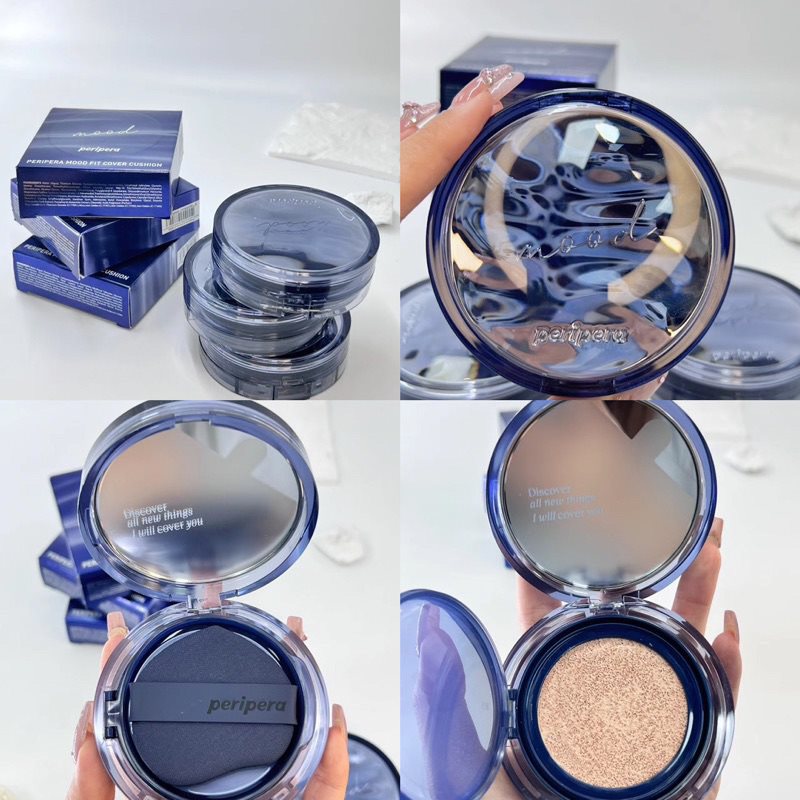 Phấn nước Peripera Mood Vegan Glow Cushion