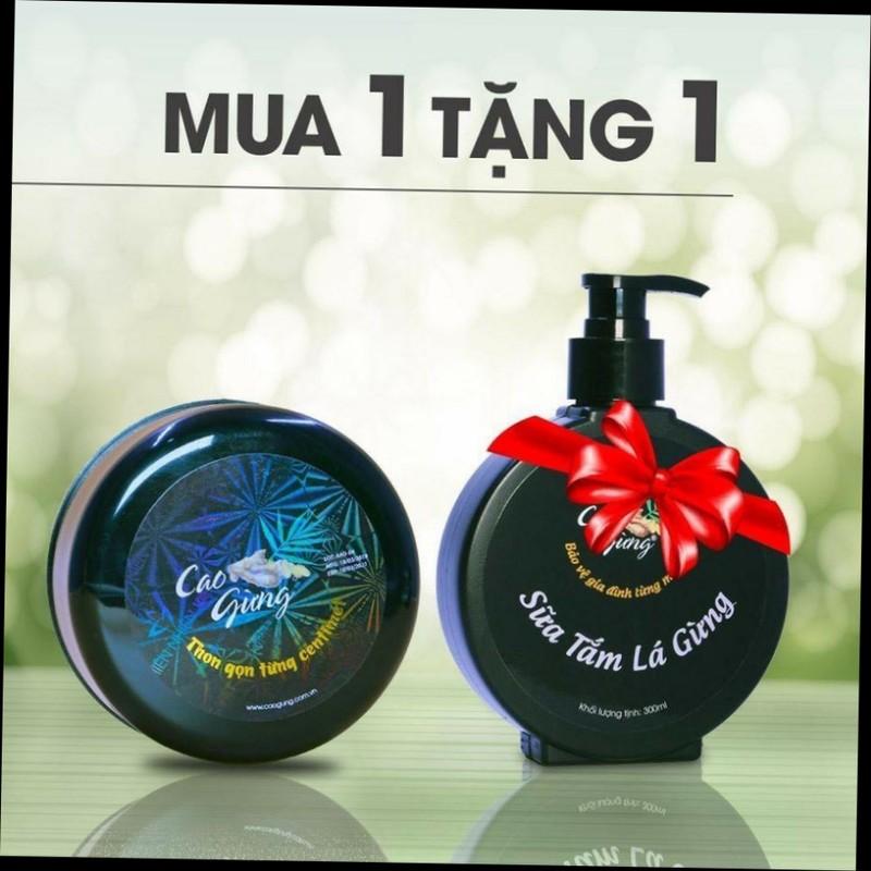 [HCM]CAO GỪNG TAN MỠ CÁT TƯỜNG 200GR TẶNG 1 HỘP SỮA TẮM 180K - Đánh tan mỡ thừa giảm rạn da sau sinh hiệu quả cao