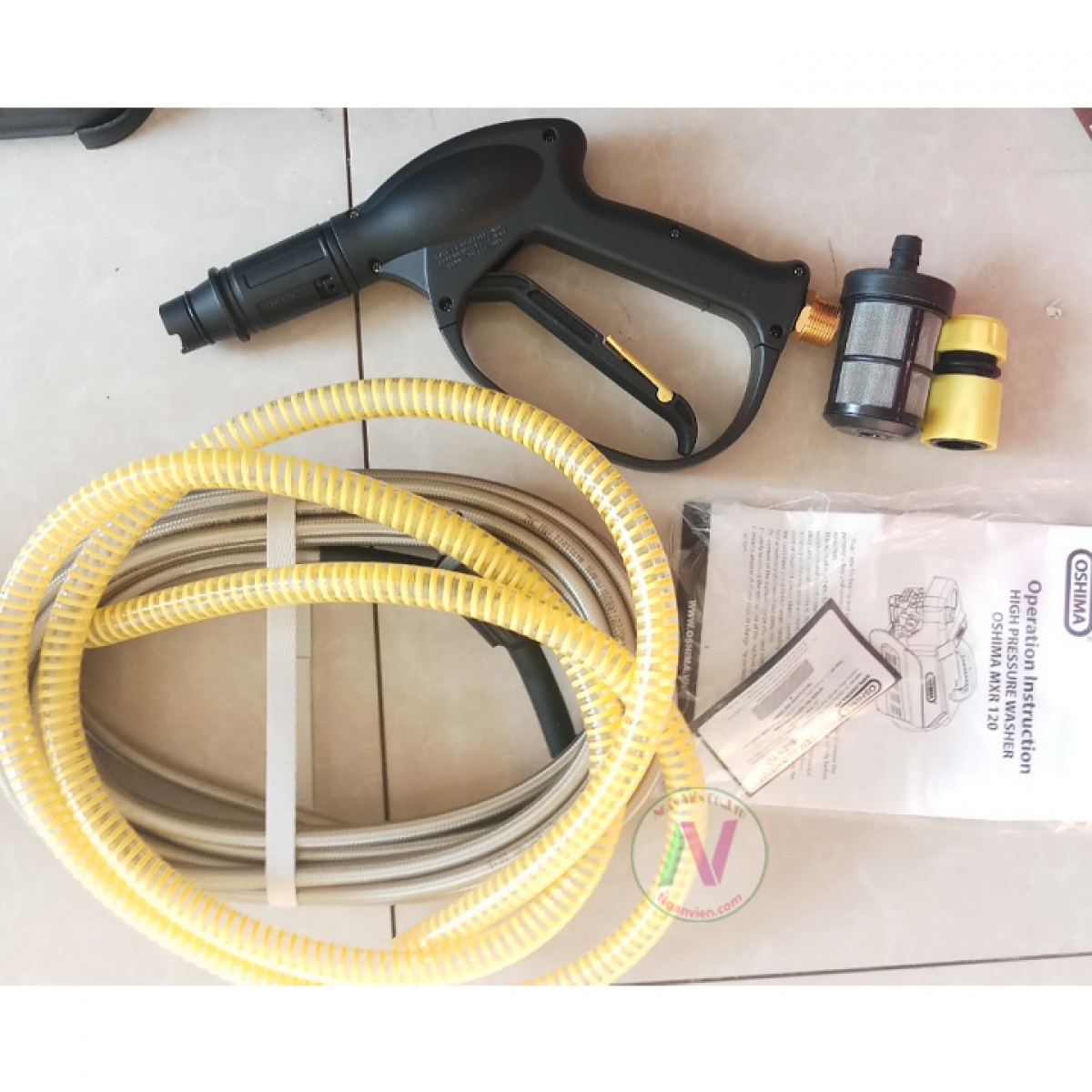 Máy rửa xe có chỉnh áp oshima os 120C
