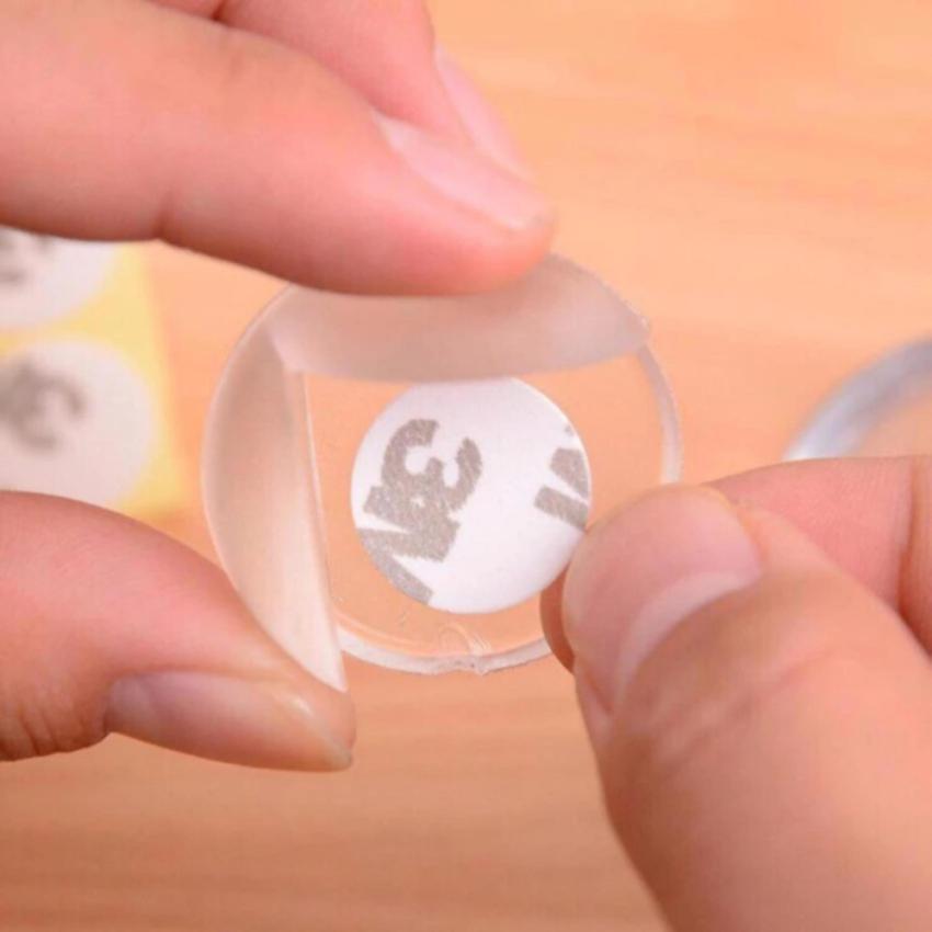 BỘ 4 BỊT GÓC BÀN BẰNG SILICON KÈM MIẾNG DÁN