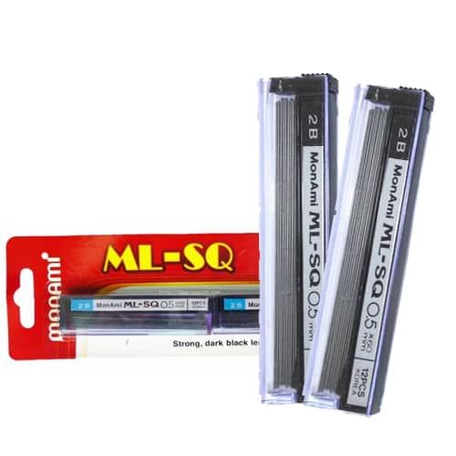 RUỘT CHÌ MONAMI 0.5MM ( VĨ 2 ỐNG)