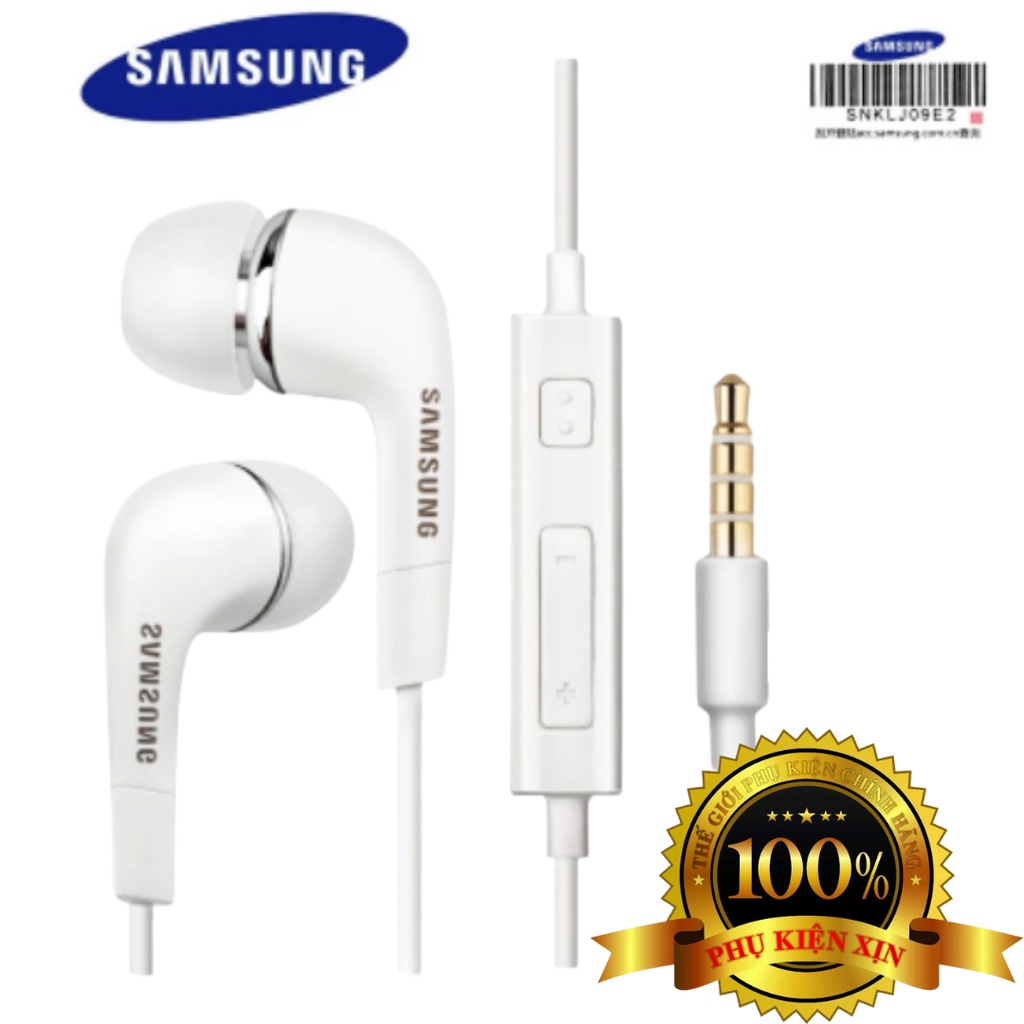 "Hàng Zin" Tai Nghe Samsung Galxay EHS 64 , Tai Nghe J5 TÍCH HỢP CÁC DÒNG SAMSUNG JACK 3.5MM , Bảo Hành 12th ĐỔI MỚI - Happy Shop