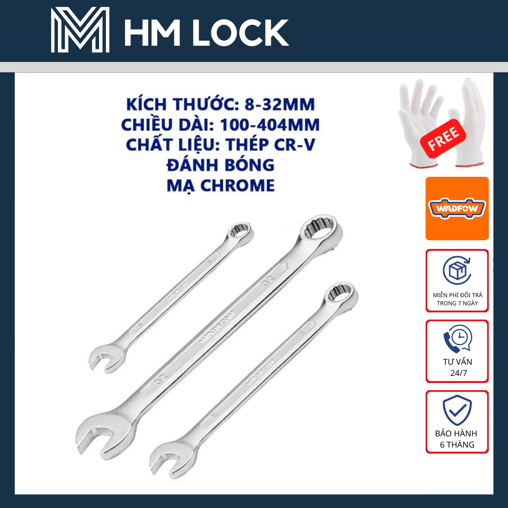 Cờ lê vòng miệng wadfow 6 - 32 mm - hàng chính hãng - wsa1106 - hm lock