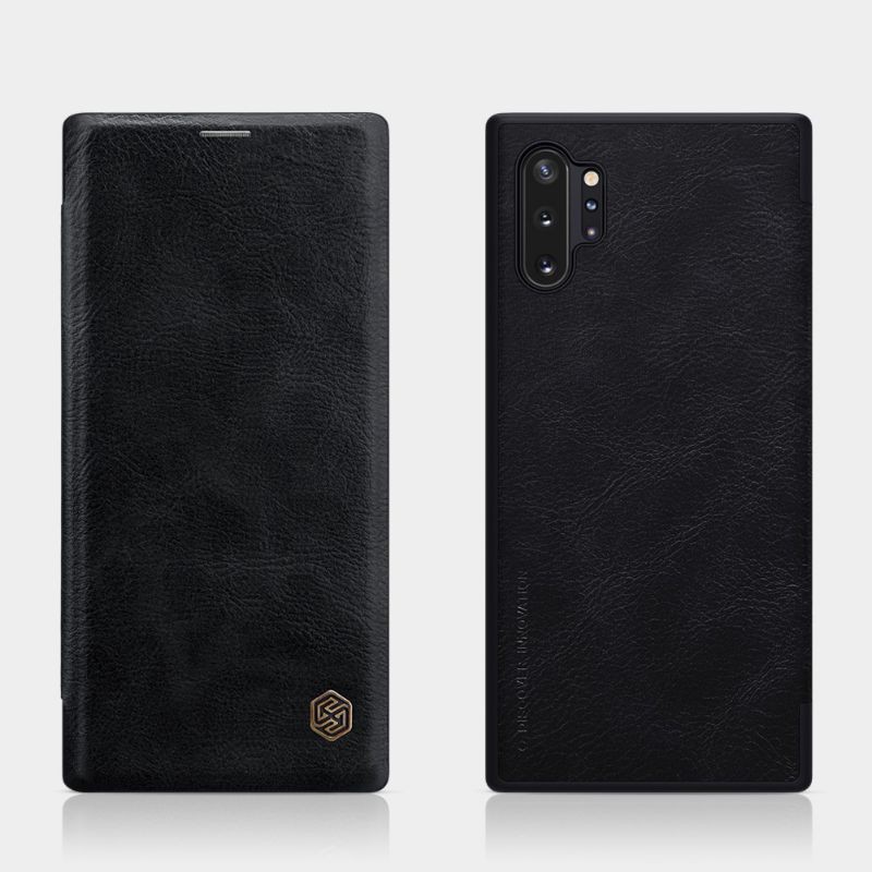 Bao da QIN samsung note 10 / note 10 plus / note 10 Lite chính hãng NILLKIN