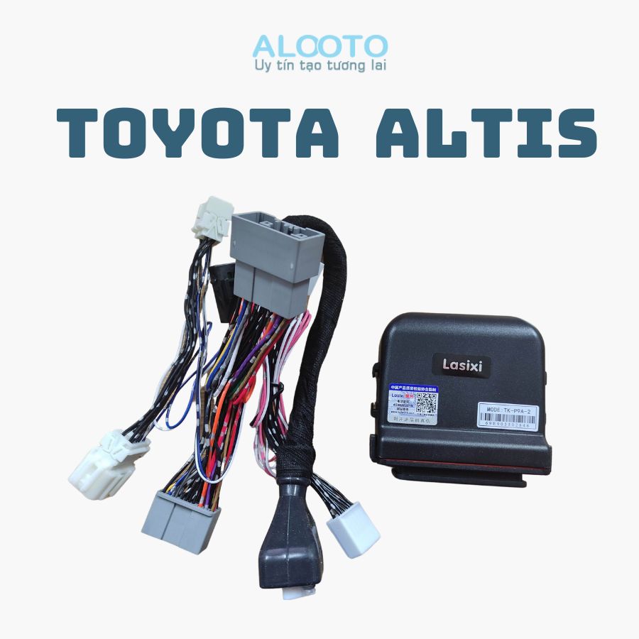 Tự động gập gương lên xuống kính Altis 2007-2023 hàng Lasixi cắm giắc 100%, Có video và kỹ thuật viên hướng dẫn lắp đặt