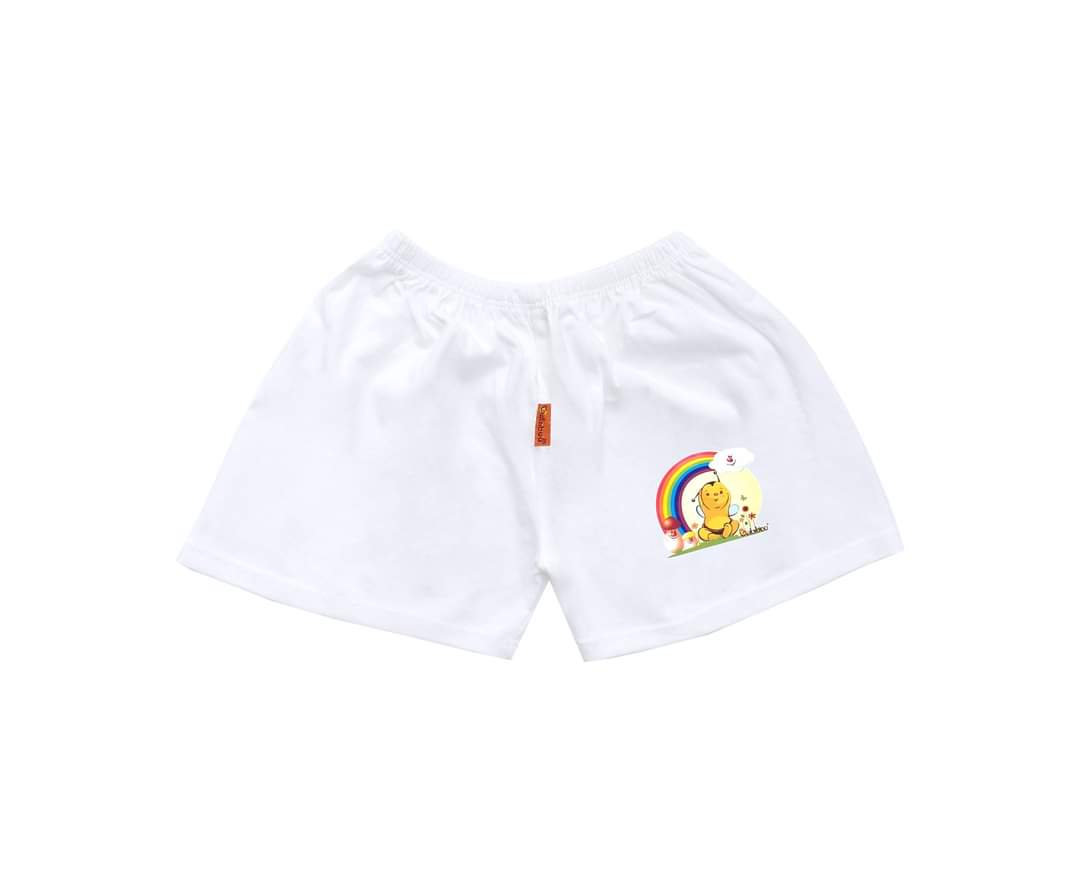 Quần Sơ Sinh Ngắn Cotton In BABIBOO BB11