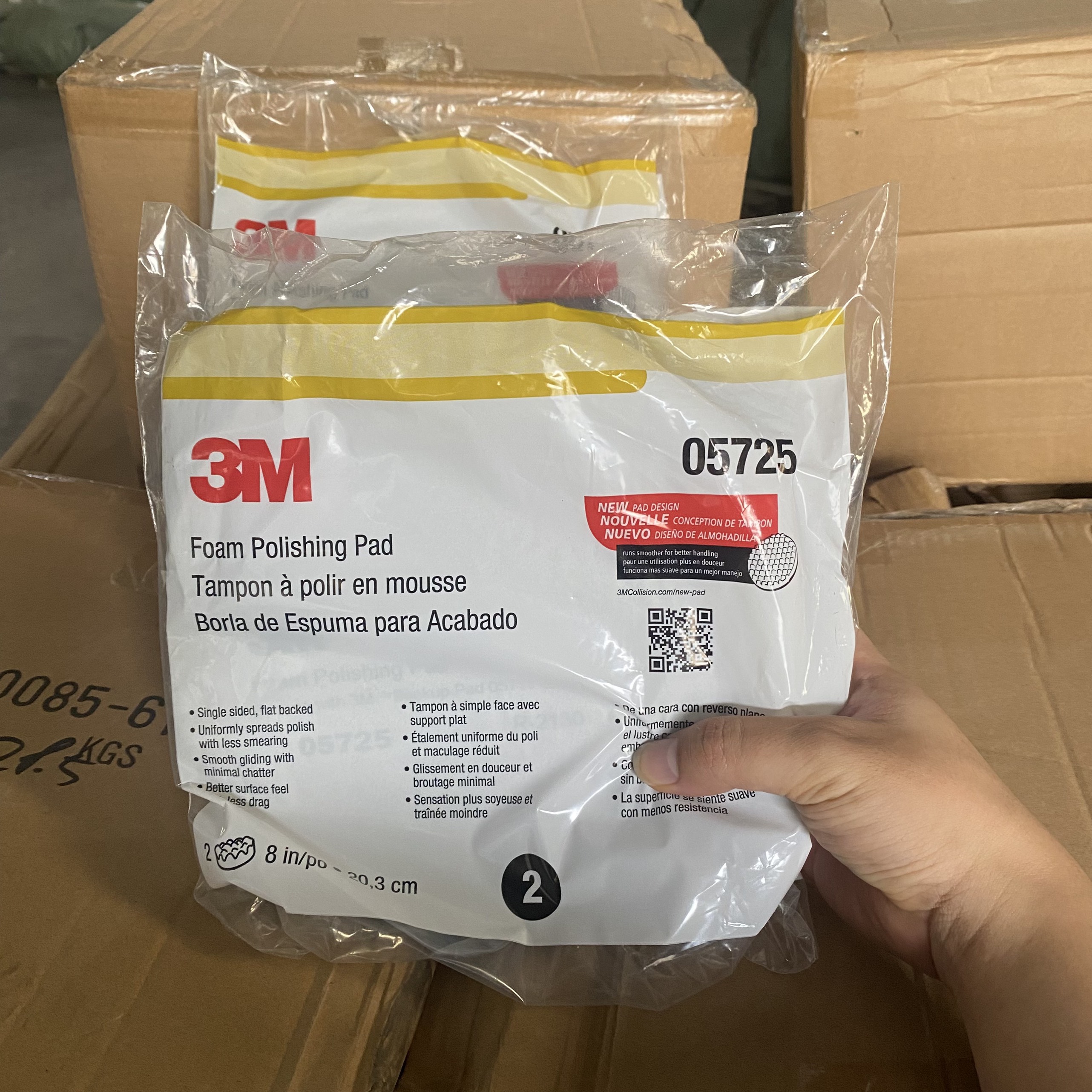 Phớt Mút 3M 05725 (1 Cặp, 2 Cái)
