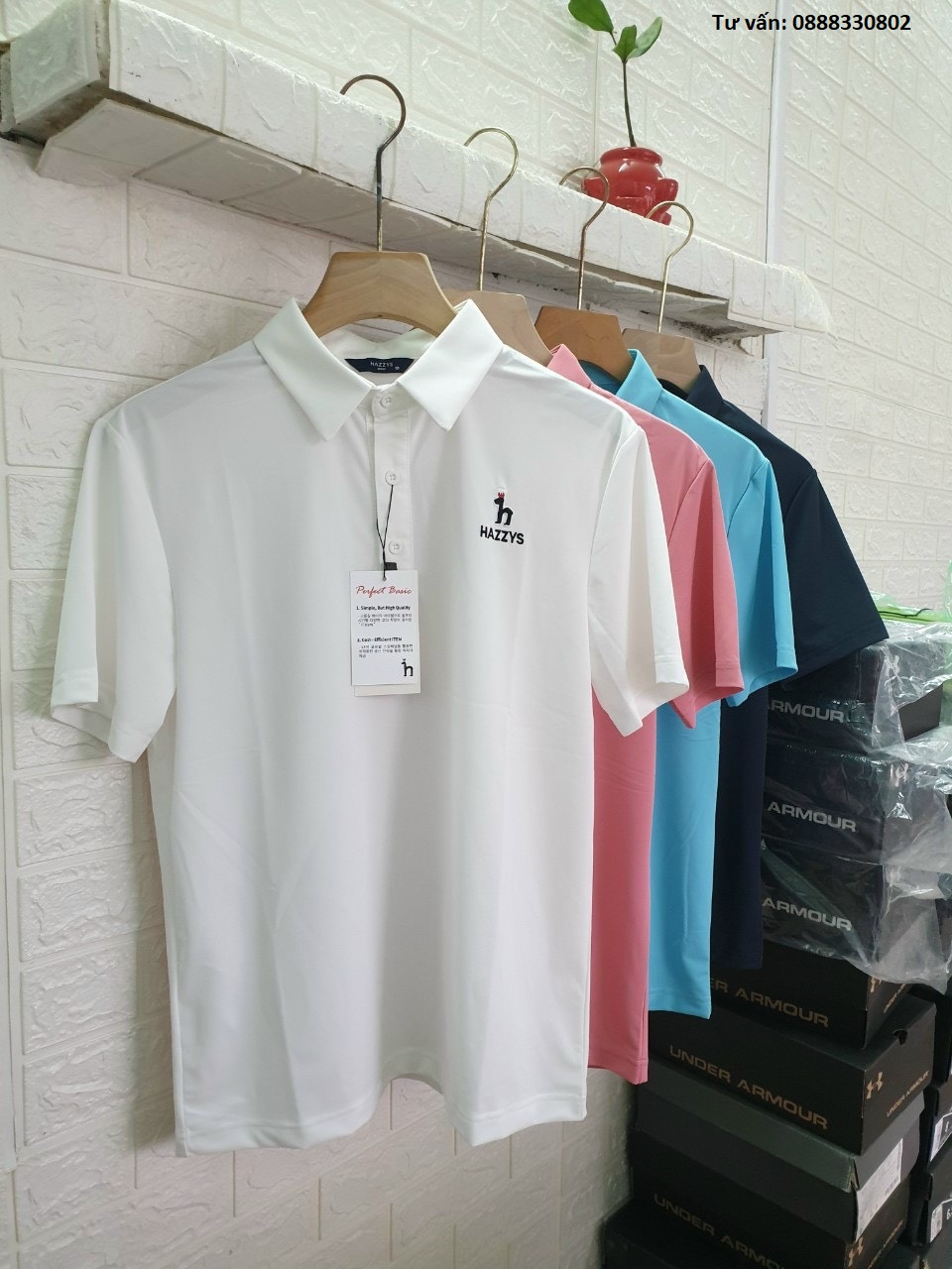 Áo golf, Áo golf nam Hazzy cao cấp [ GOLF CLUB ]