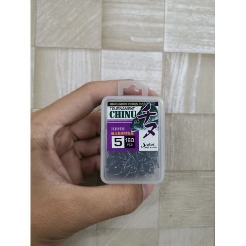 Hộp lưỡi câu chinu hàn quốc số 5 -- sl 160 lưỡi chất lượng