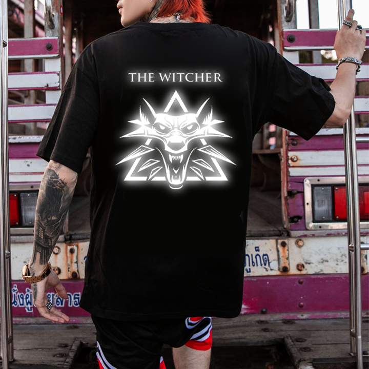 [HCM]ÁO THUN PHẢN QUANG TAY LỠ WITCHER NAM NỮ