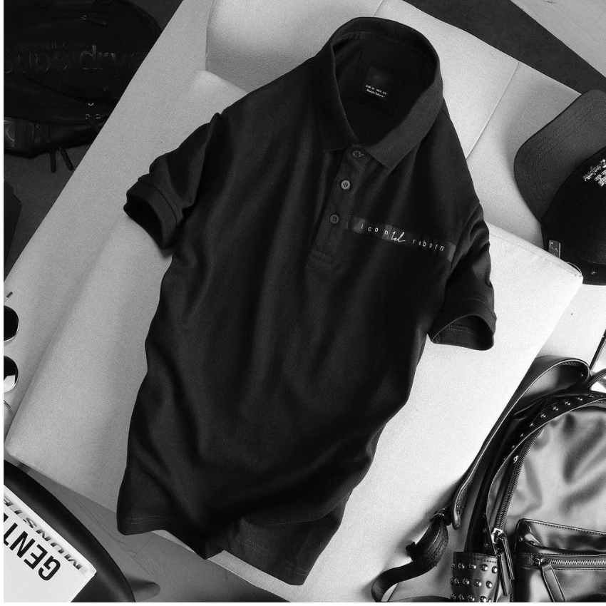 [HCM]Áo thun nam ngắn tay ôm body hàn quốc phối chữ icon thời trang PONIVA BRANCH Chất vải mềm mịnthoáng mát tạo cảm giác dễ chịu cho người mặc