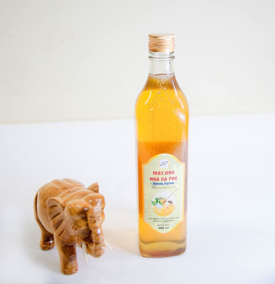 01 lít mật ong hoa cà phê (02 chai 500ml)