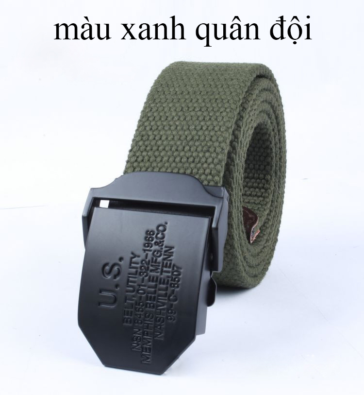 Thắt lưng vải quân đội mỹ U.S