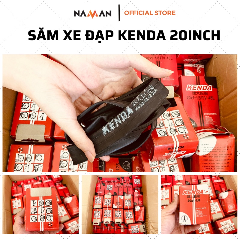 Săm xe đạp Kenda 20inch đa dạng size kích thước