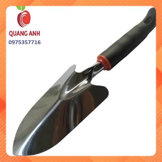 XẺNG LÀM VƯỜN MINI CAO CẤP CHẤT LIỆU INOX CÁN CAO SU