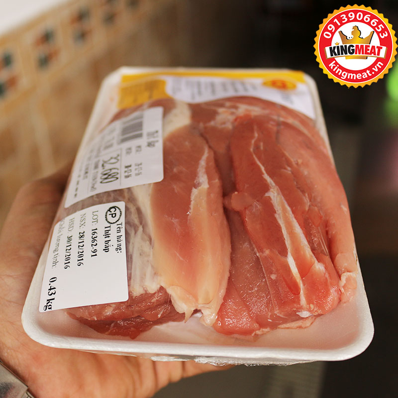 HCM - Thịt bắp heo CP 500gr ngon - sạch - an toàn