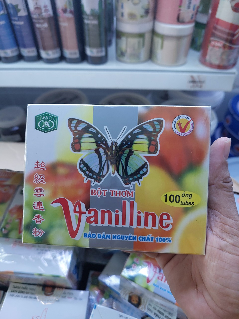 Bột vani hiệu Con Bướm