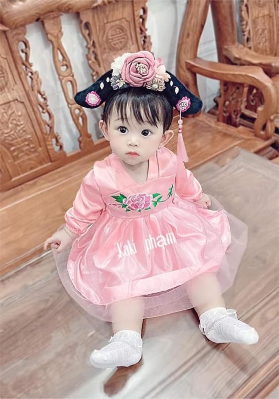 mũ hoàng châu cách cách cho bé