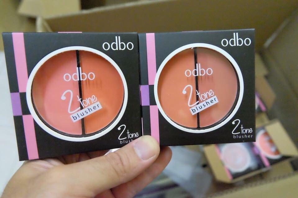 Phấn má hồng ODBO 2 tone Blusher Thái Lan 10.5g