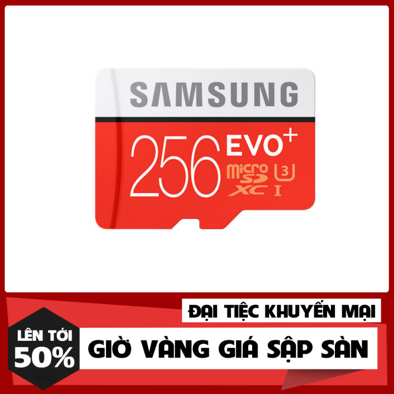 [Shop Mới Xả Kho] Thẻ nhớ MicroSDXC Samsung Evo Plus 256GB U3 4K R100MB/s W60MB/s - Box Hoa New Kèm Adapter New 2021