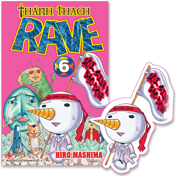Fahasa - thánh thạch rave - tập 6 - tặng kèm bookmark plue