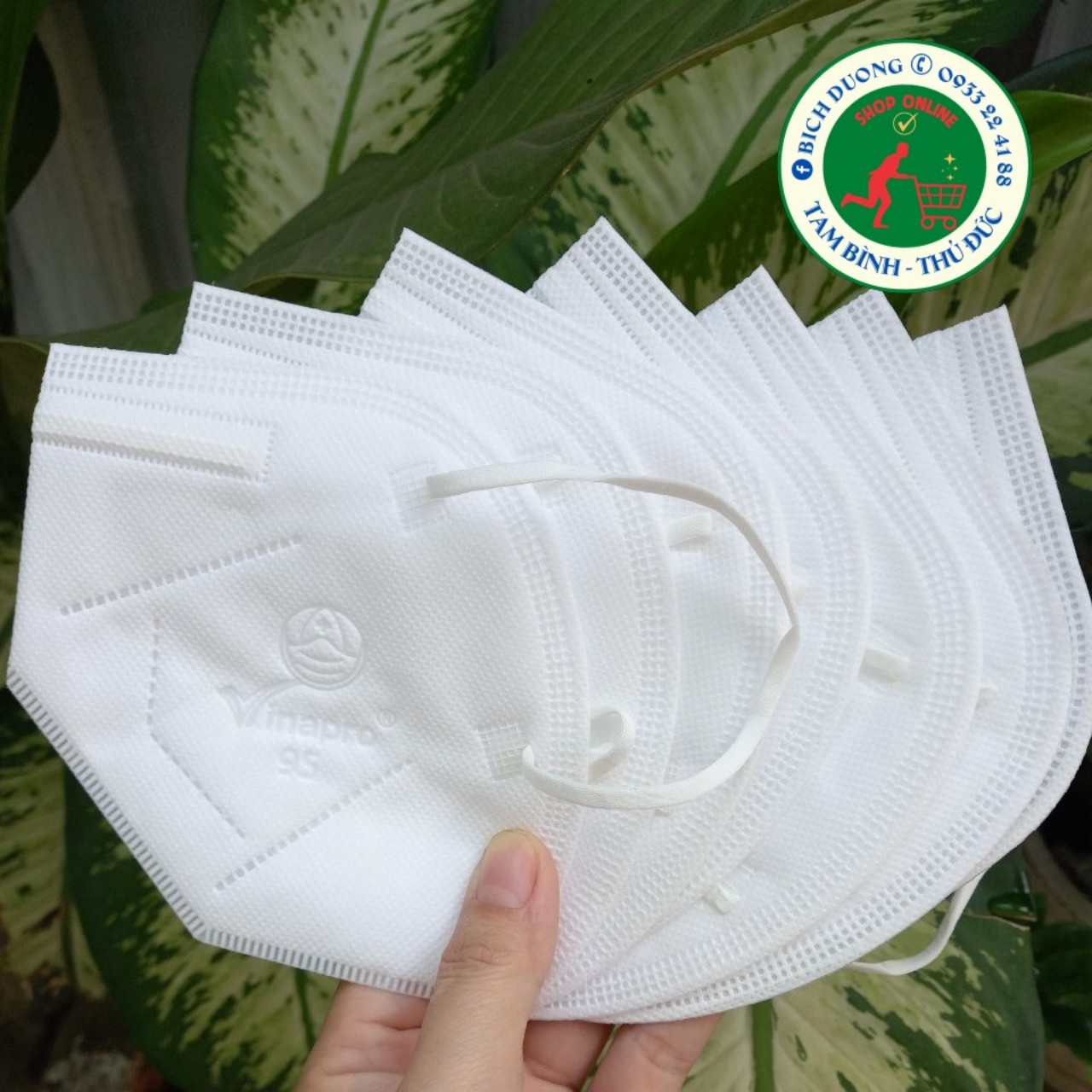 Khẩu trang kháng khuẩn N95 VINAPRO (10 cái/ hộp)