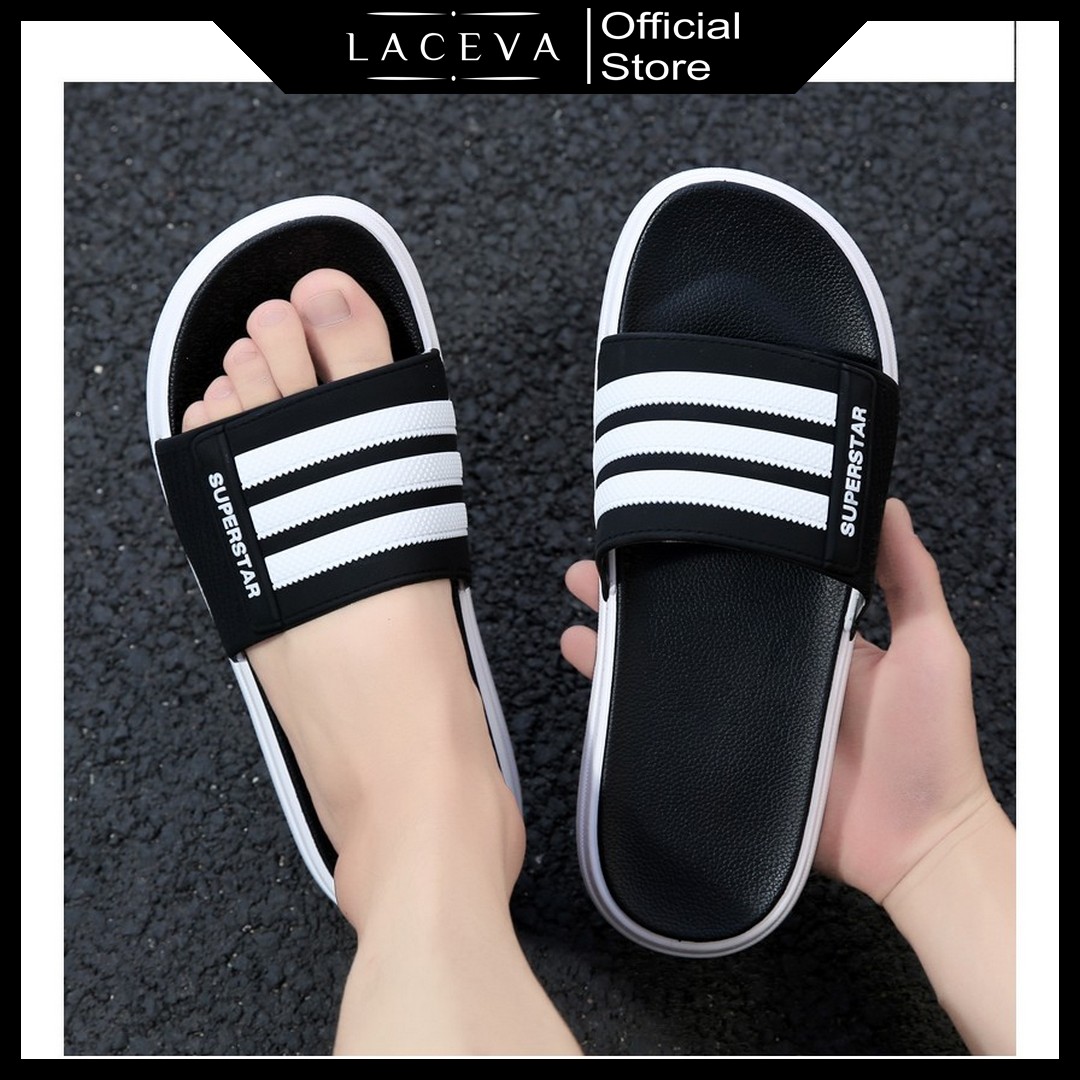 HOÀN TIỀN 15% - Dép Quai Ngang Nam Nữ Superstar Dép Unisex Hàng Loại 1 DP65