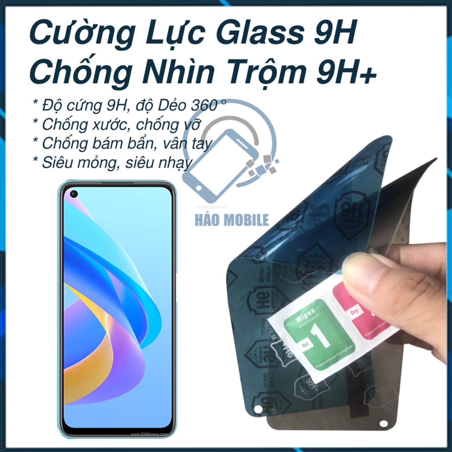 Dán cường lực dẻo nano Oppo A76