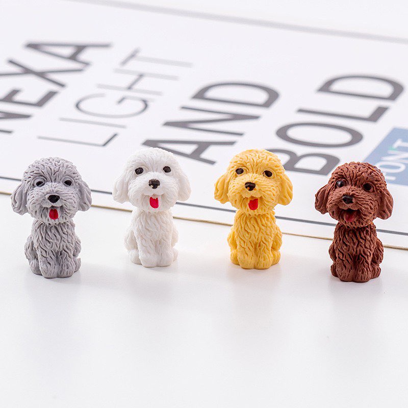 Gôm Tẩy Bút Chì Hình Chú Chó Cute