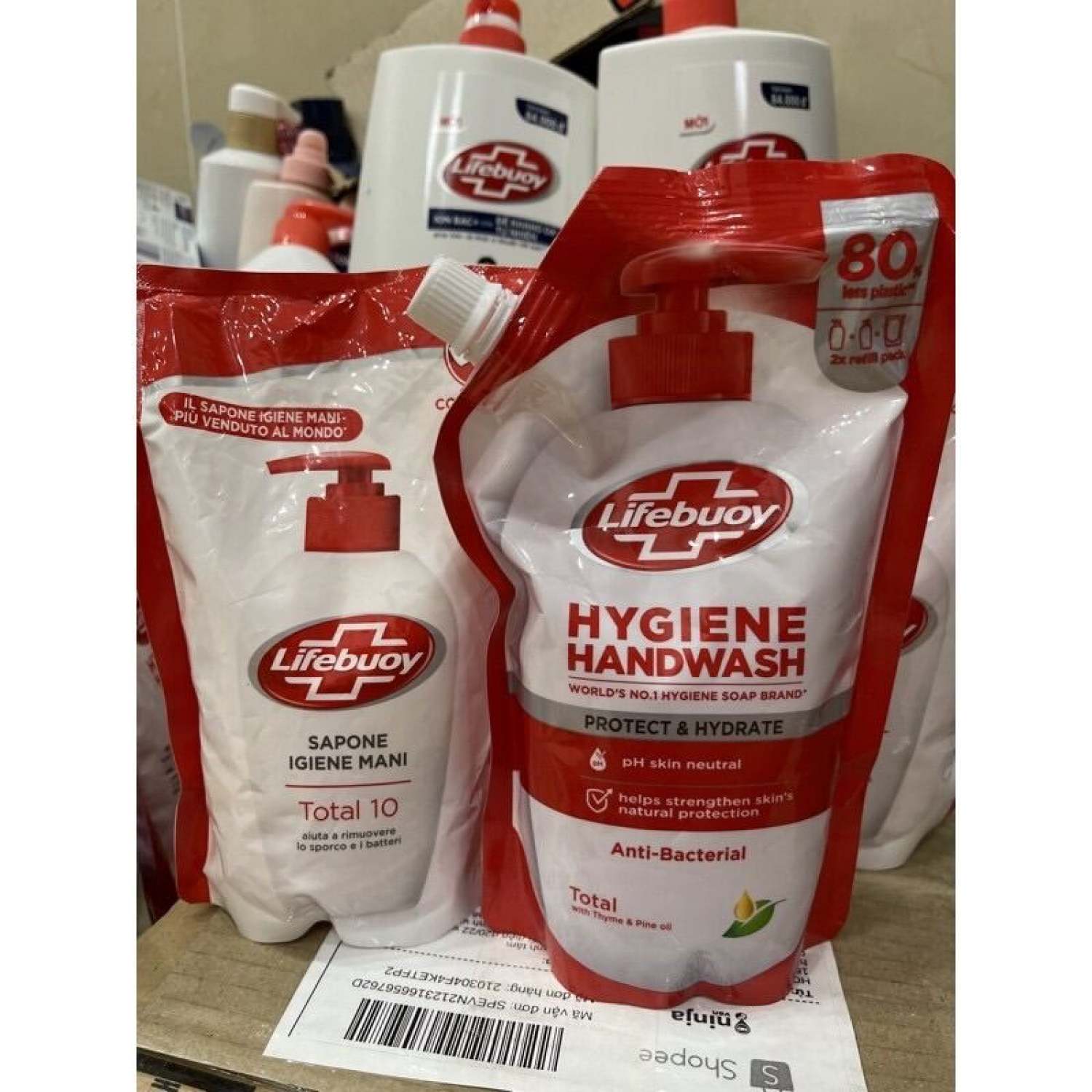 Túi rửa tay LIFE BOUY 500g ( hàng xịn xuất khẩu nước ngoài)
