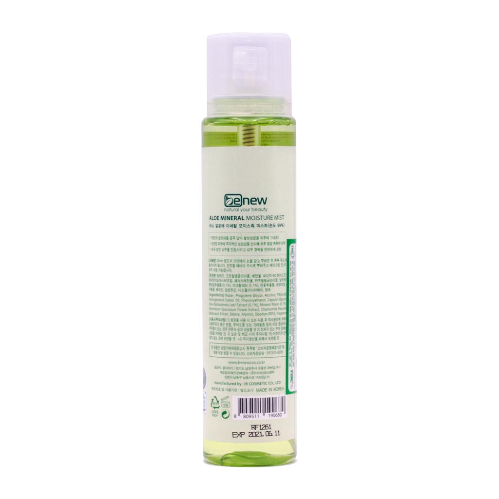 Xịt khoáng cho da khô, mụn Lô hội (150ml)