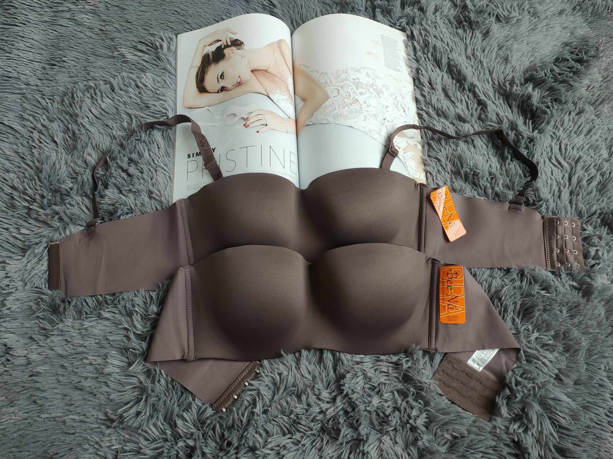 2242 - Áo ngực cúp ngang bigsize hàng Thái.