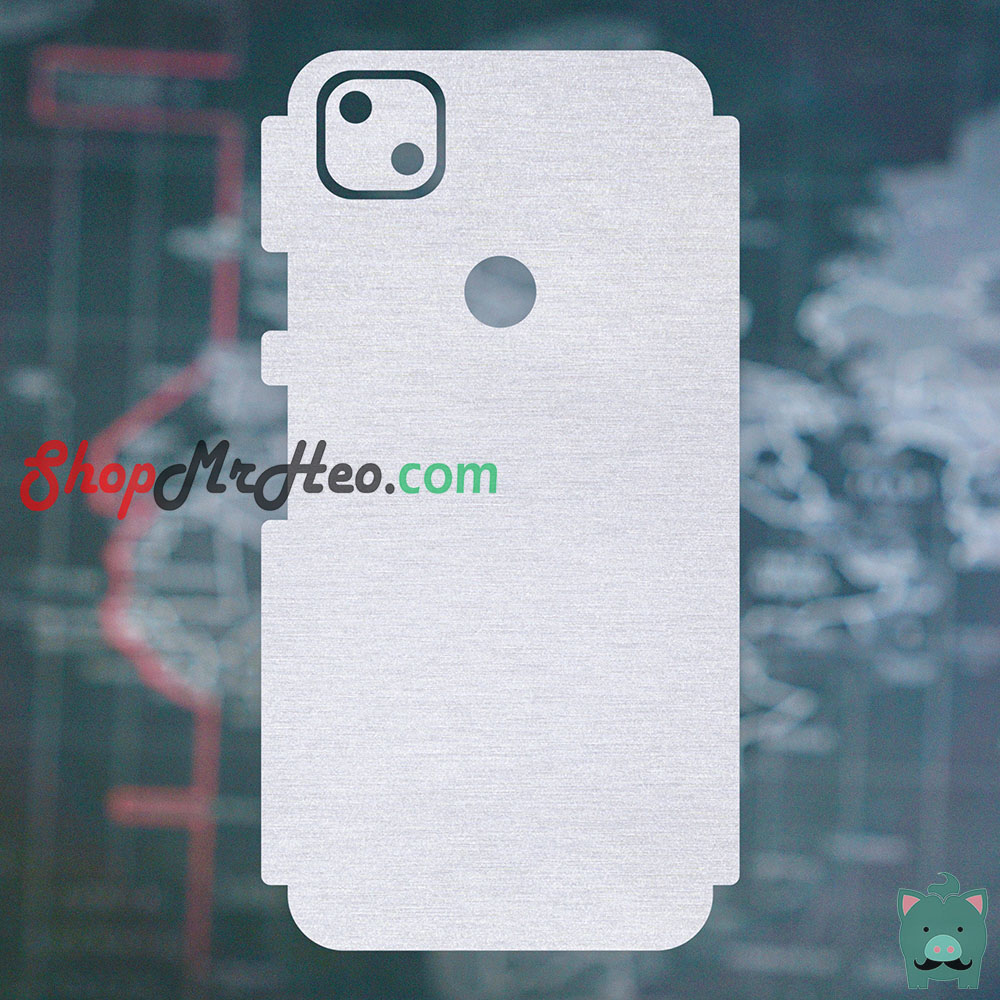 [HCM]SKin Dán Mặt Sau Lưng Vân Nhôm Google Pixel 4a
