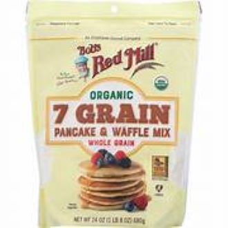 Bột bánh pancake waffle 10 loại hạt 10 grain pancake & waffle mix whole grain bob's red mill 680g