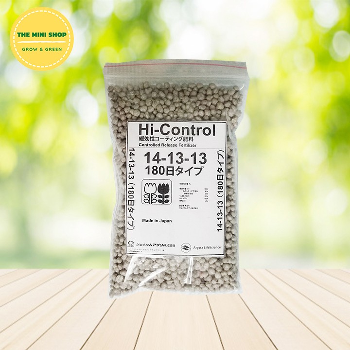 Gói 200g phân chì tan chậm Nhật Bản Hi control
