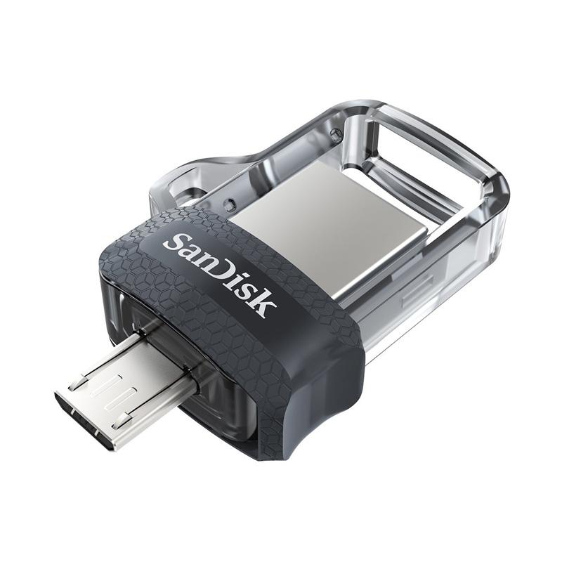 USB OTG sandisk 32GB Ultra Dual M3.0 150MB/s SDDD3 (trong suốt)