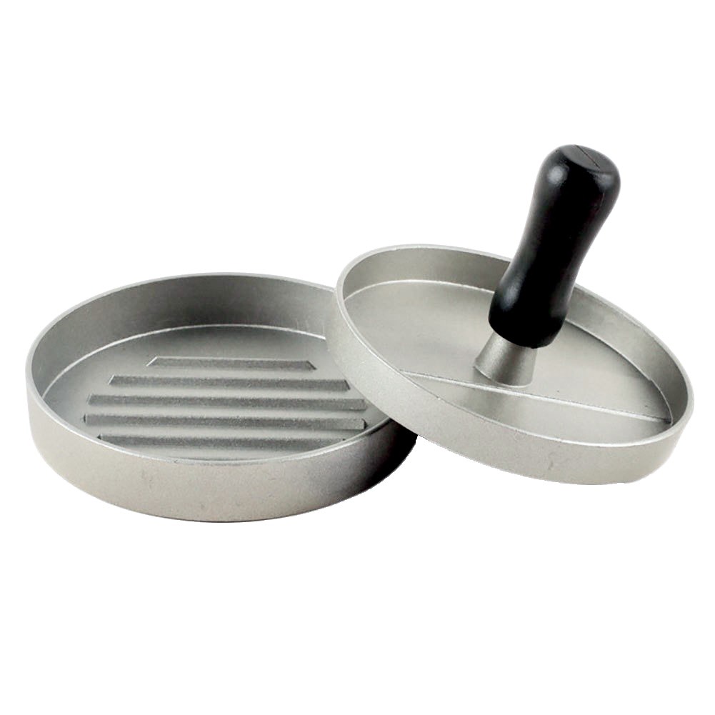 Khuôn ép thịt hamburger hình tròn/ Dụng cụ ép thịt làm hamburger