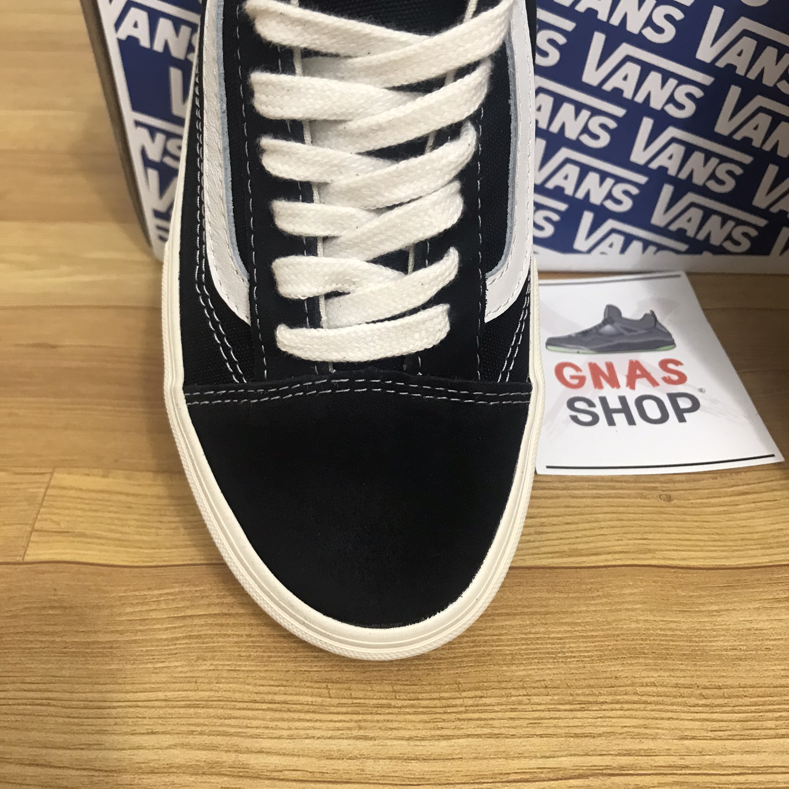 [HCM]Giày Vans Vault đen - chuẩn 11 (lót da + gót original)