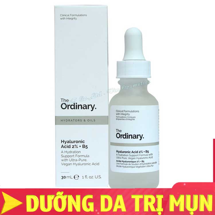 Tinh chất serum xoa mụn thâm dưỡng trắng da The Ordinary Niacinamide 10%