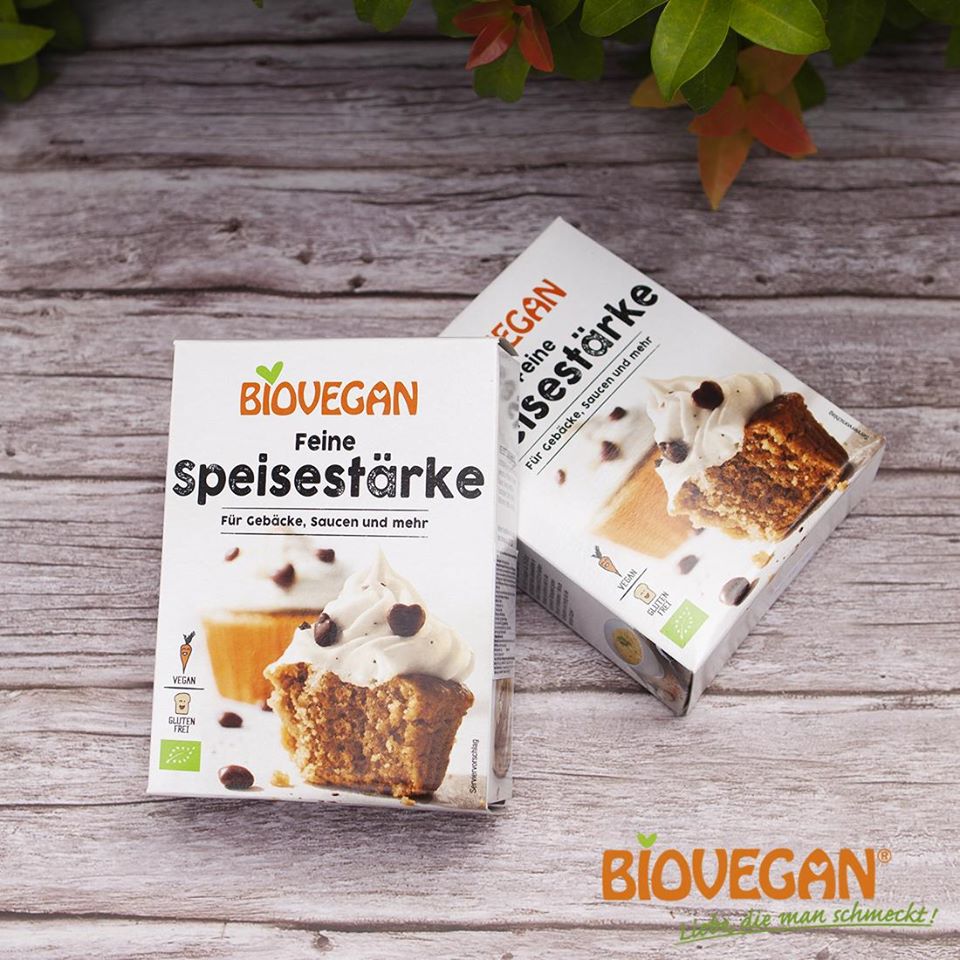 Tinh Bột Bắp Hữu Cơ Biovegan 250g