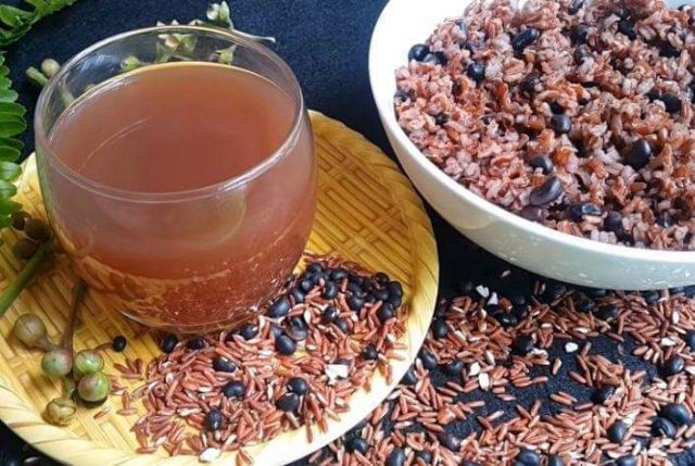 500g Trà đậu đen gạo lứt lá nếp thơm