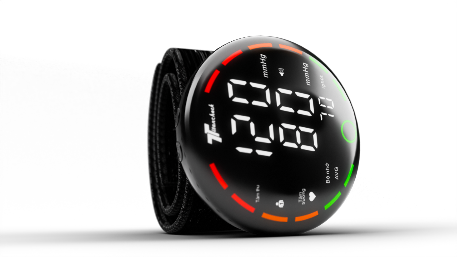 Máy đo huyết áp cổ tay TITANCHECK B01C Pin sạc Lithium,Màn hình led kỹ thuật số, giọng nói tiếng Việt bảo hành chính hãng 3 năm