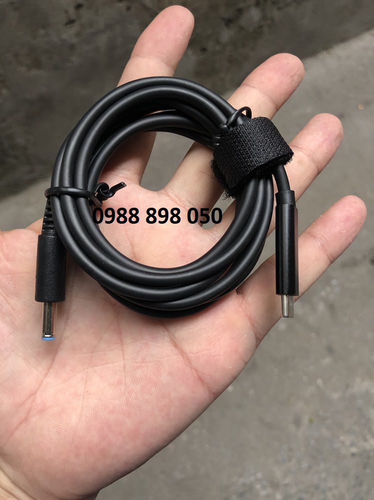 cáp sạc usb type c sang laptop hp