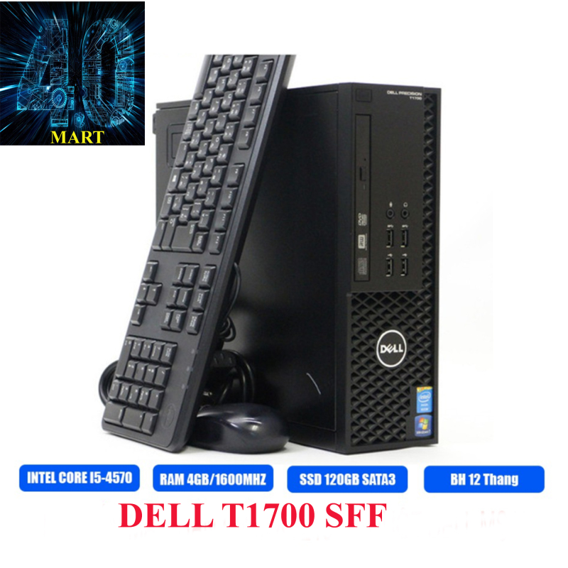 Bảng giá Máy Tính Đồng Bộ Dell Precsion T1700SFF/I5-4570/4GB/SSD 120GB/Win 10/BH 12 Tháng Phong Vũ