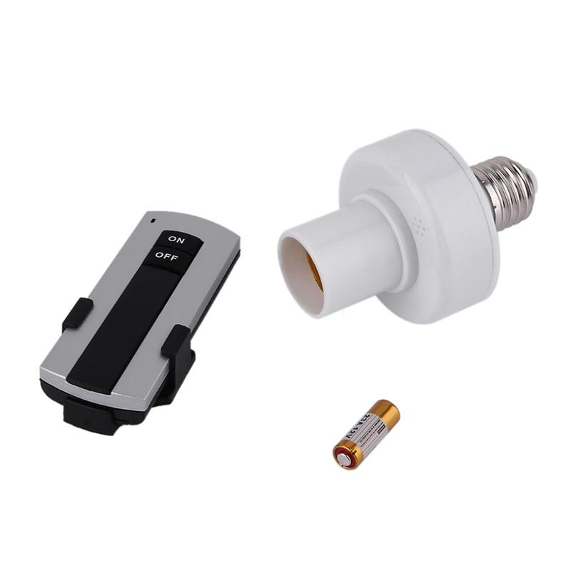 Đui đèn E27 điều khiển từ xa bằng sóng RF