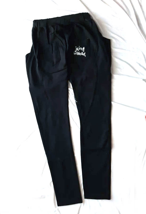 Quần jogger nữ màu đen