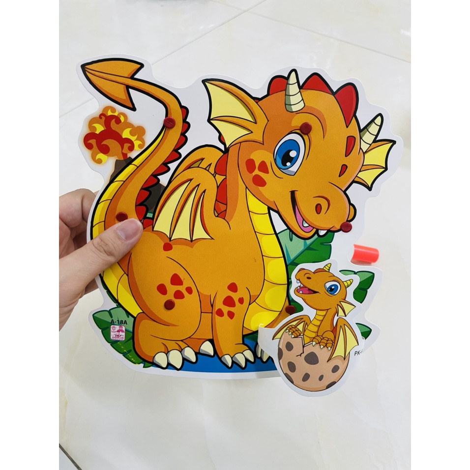 Lồng đèn trung thu 2 mảnh đáng yêu cho bé