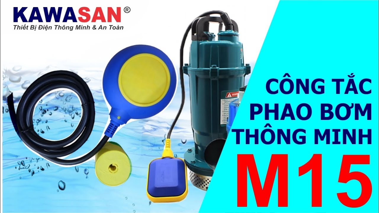 CÔNG TẮC PHAO BƠM KAWASAN -M15 - 2 MET