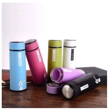 Bình Giữ Nhiệt 6Up Lõi Thuỷ Tinh 450Ml