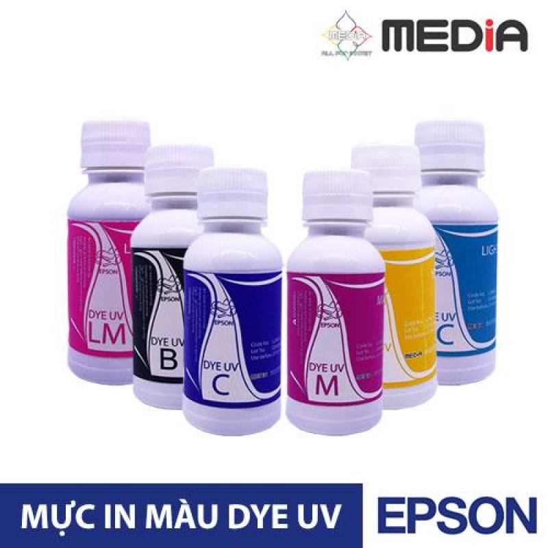 Bảng giá Mực In Phun Màu Media Cho Máy In Epson DYE UV (100ml) Phong Vũ